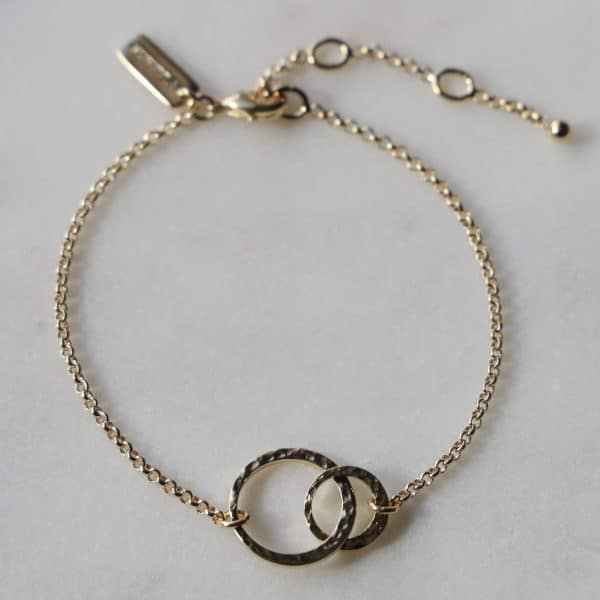 Gold Bracelet to represent Motherhood