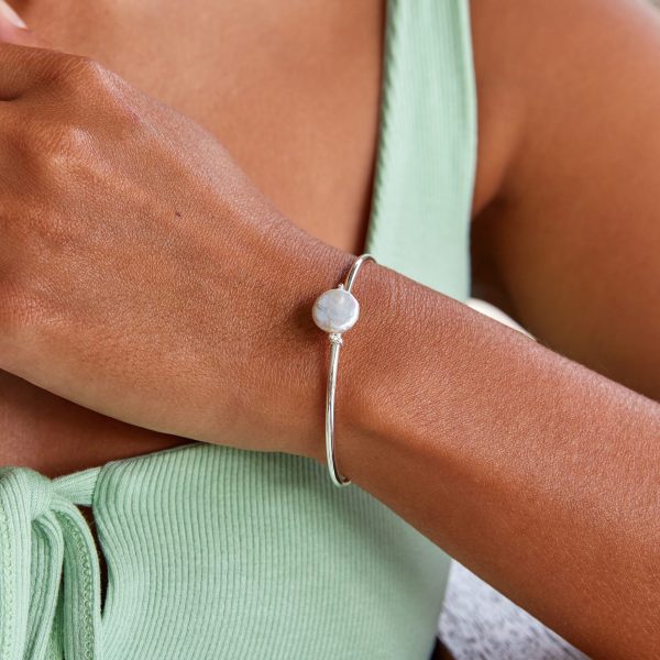 Perle Cuff Silver