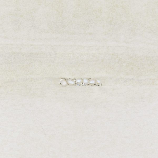 • delicate freshwater pearl ring in gold by Love Lunamei