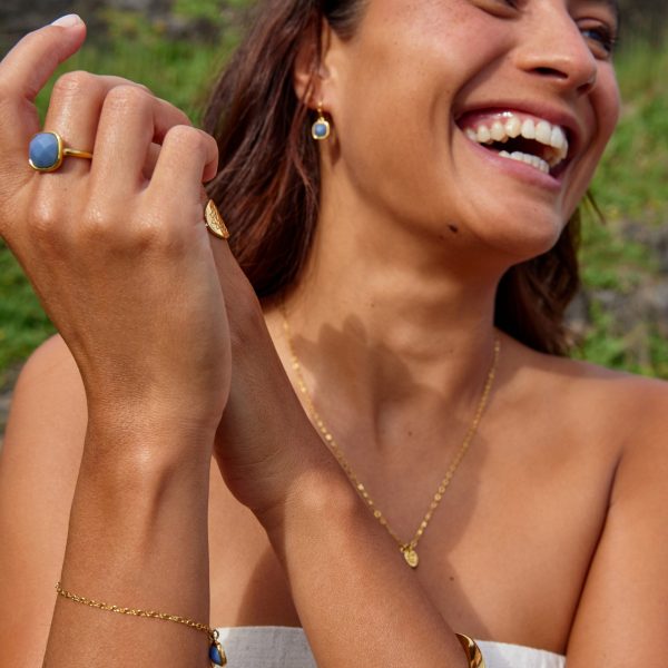 Aventurine Ring Gold