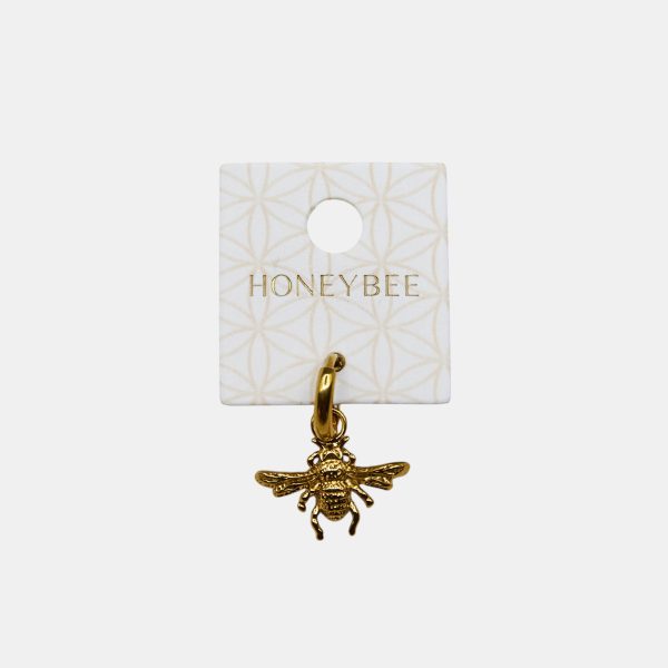 18k Gold plated bee charm