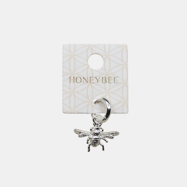 Sterling silver bee charm