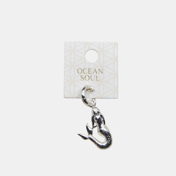 Sterling Silver mermaid charm