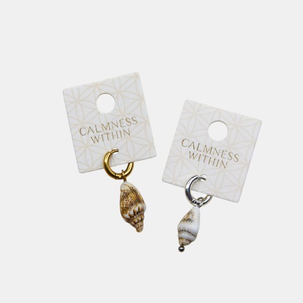 Gold and Silver shell charms