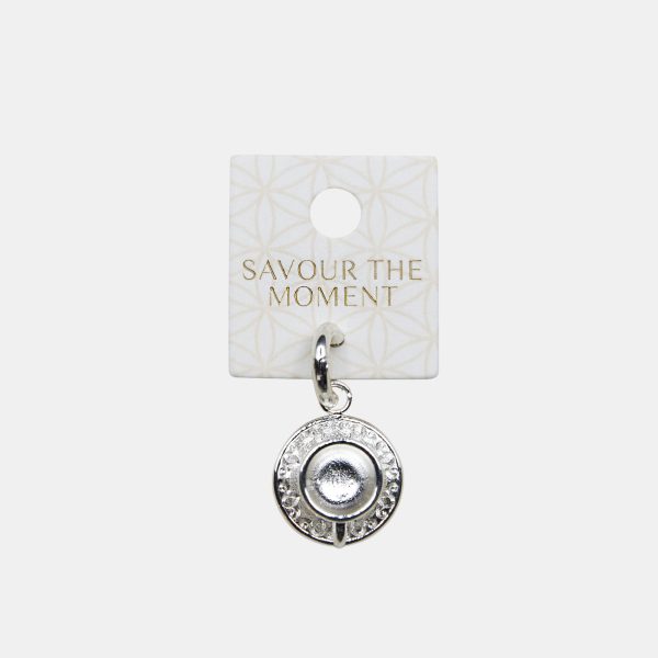 Sterling Silver plate charm