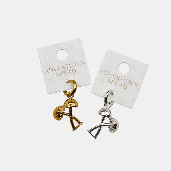 Gold and Silver palm tree charms