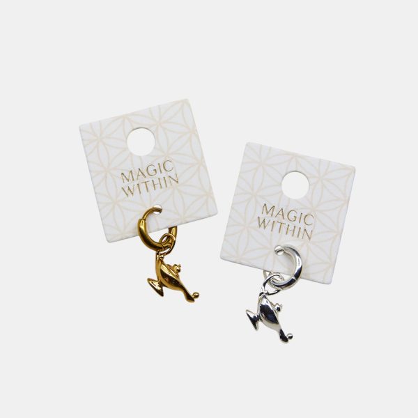 Genie bottle charms in Gold and Silver