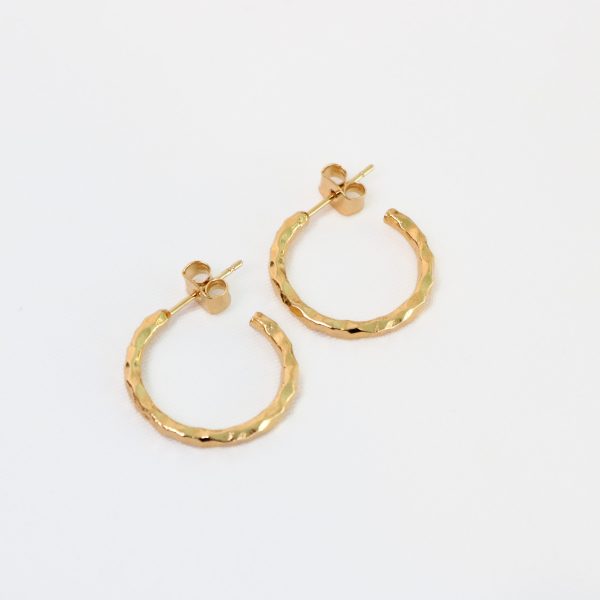 Coral Earrings Gold