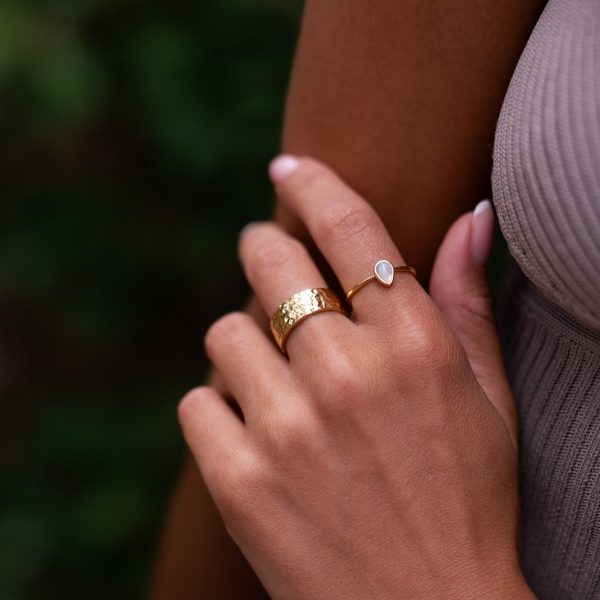 Coraline Ring Gold and Selene Ring Gold