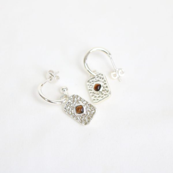 Courage Earring Silver