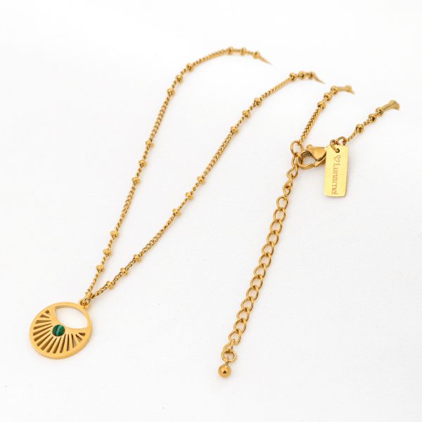 Daystar Necklace in Gold (2)