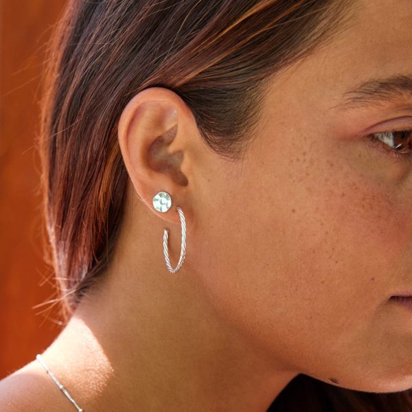 Hata Earrings Silver