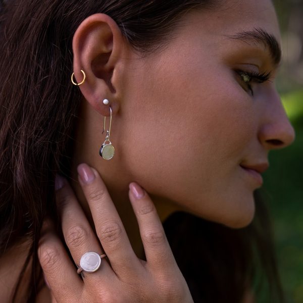 Heavenly Earrings _ Divine Ring Silver