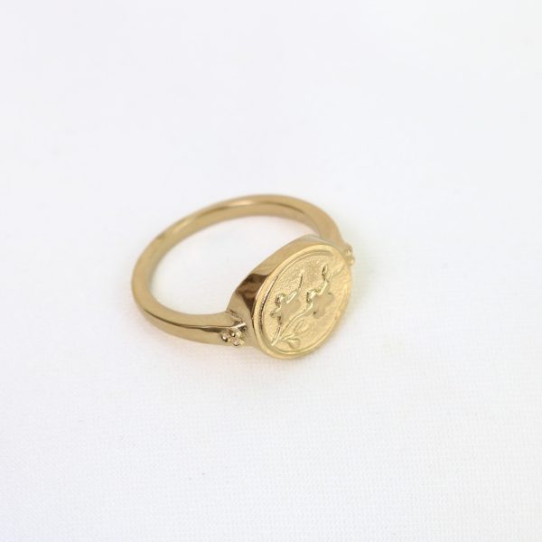 Inner Peace Ring Gold
