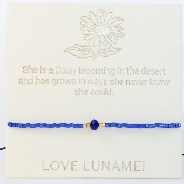 Inspiration Bracelet Blue and Gold