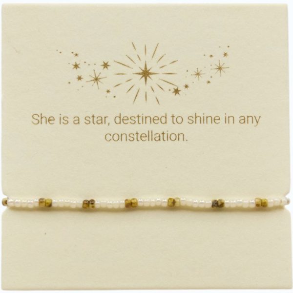 Pearl and Tort adjustable bracelet