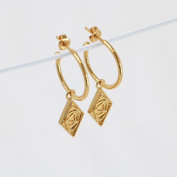 Larni Earrings Gold