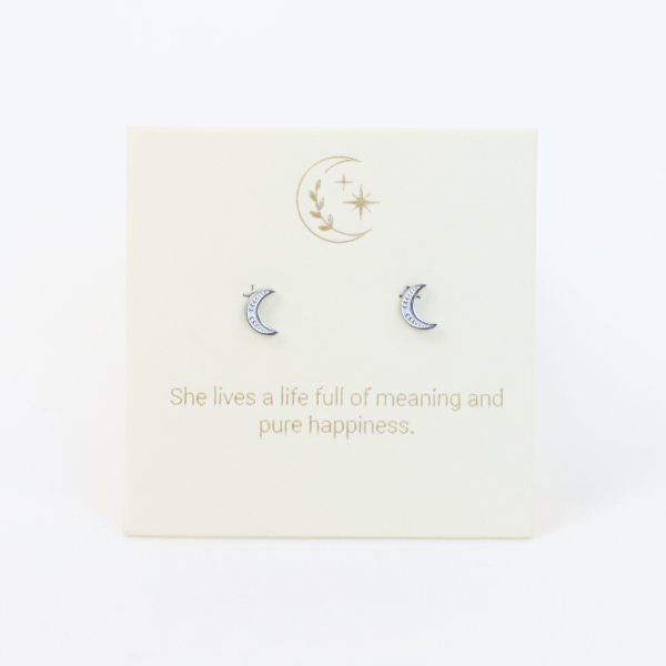 Luna Earrings Silver