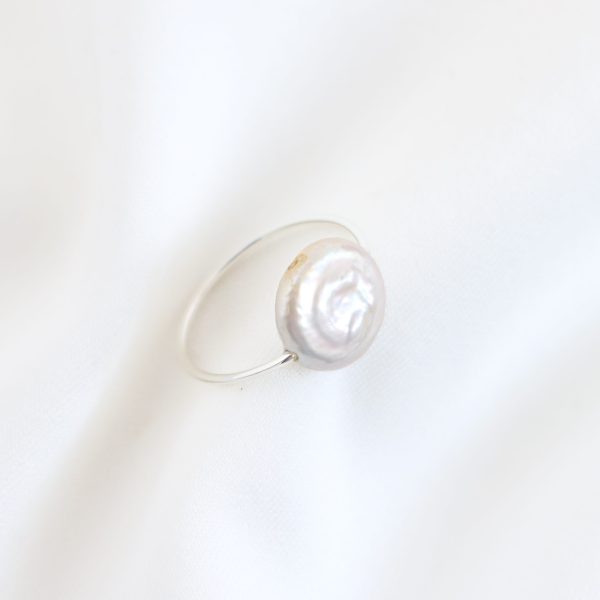 Perle Ring Silver