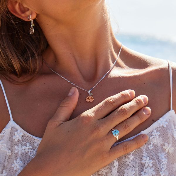 Ring and Necklace Silver