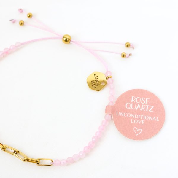 Rose Quartz Mei Bracelet