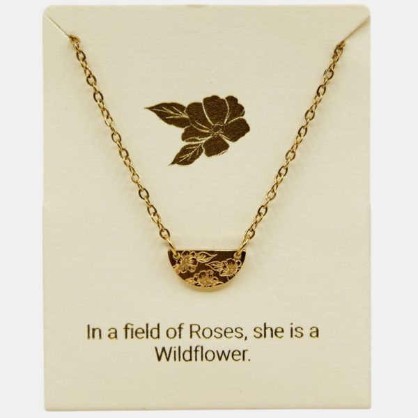 Blossom Inspiration Necklace 18k Gold plated