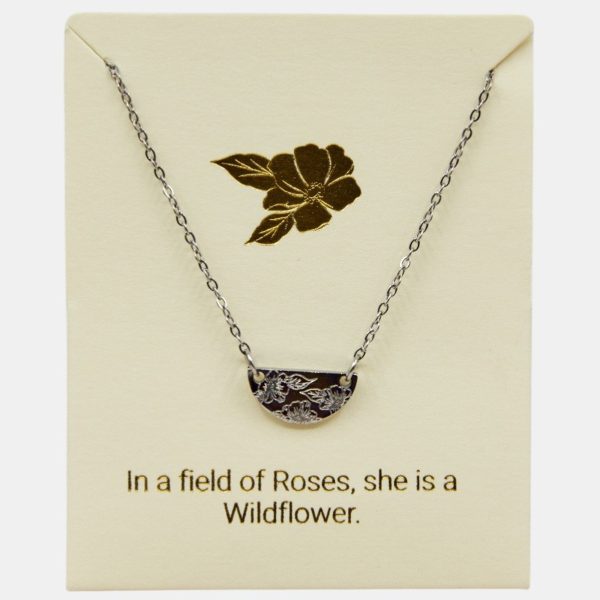 Blossom Inspiration Necklace Sterling Silver