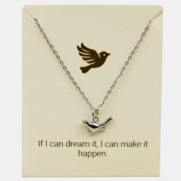 Birdy Inspiration Necklace Sterling Silver