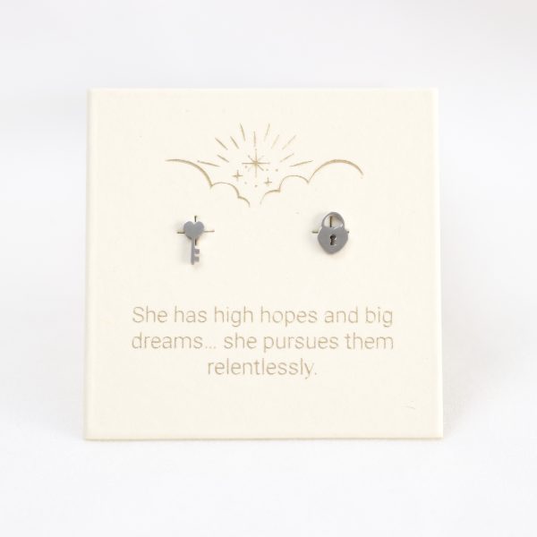 SS0066S - Lock and Key Silver