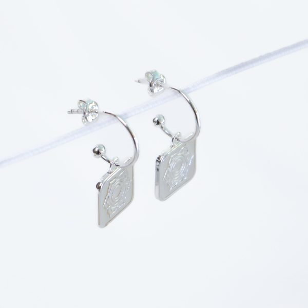 Sacred Earrings Silver