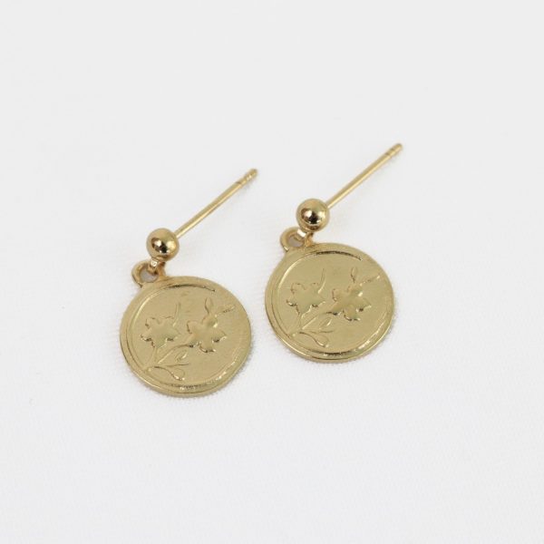 Sanctuary Earrings in Gold
