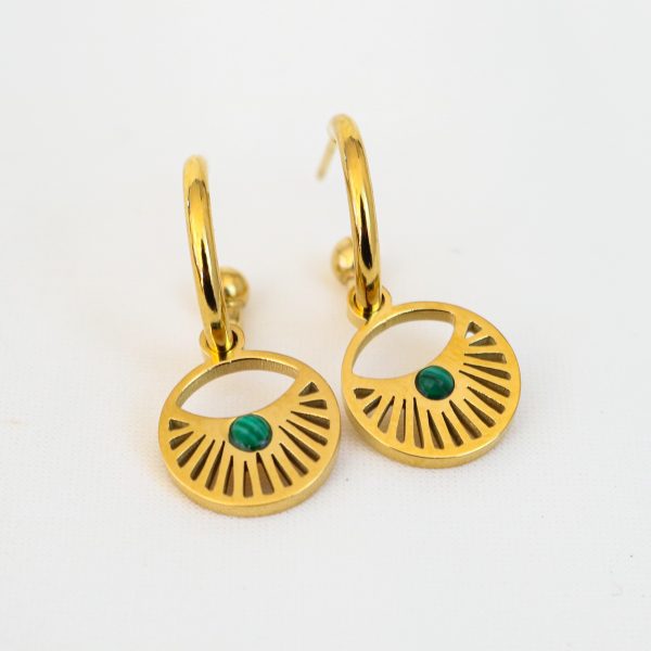 Sol Earings in Gold (1)
